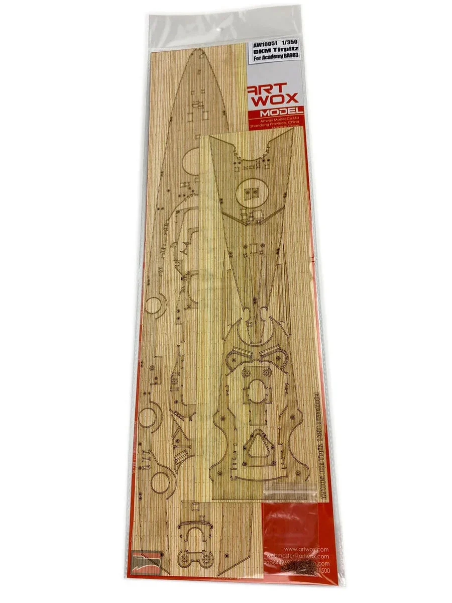 1/350 Artwox DKM Tirpitz Wooden Deck 10051