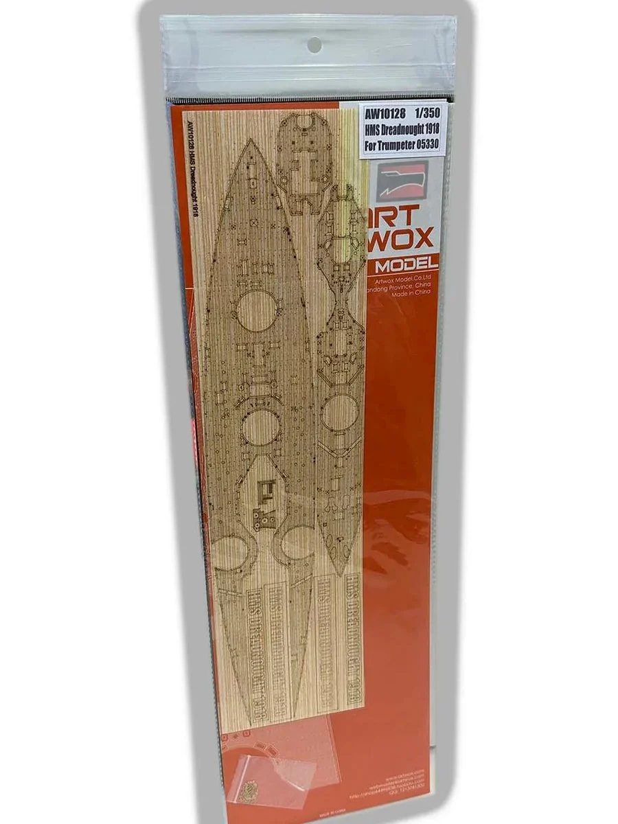 1/350 Artwox HMS Dreadnought 1918 Wood Deck 10128