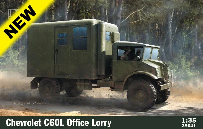 1/35 IBG Model Chevrolet C60L Office Lorry 35041 - IBG Models