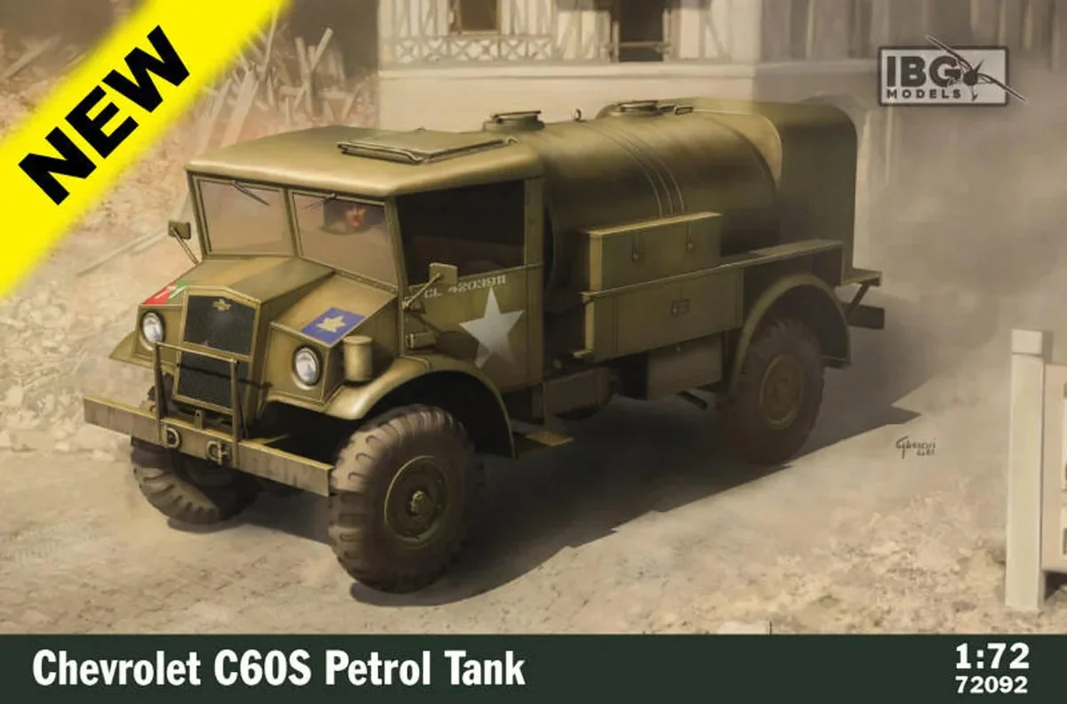 1/72 IBG Model Chevrolet C60S Petrol Tank 72092 - IBG Models
