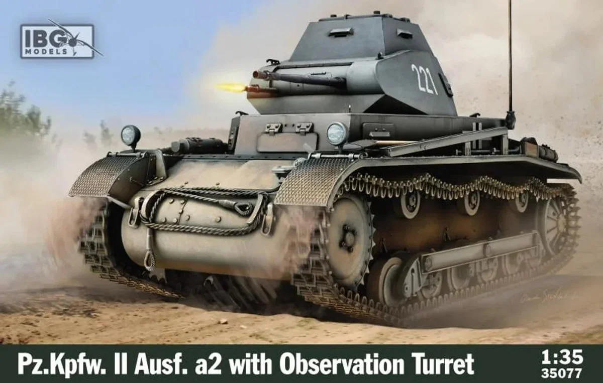 1/35 IBG Model Pz.Kpfw. II Ausf.A3-German Light Tank 35078