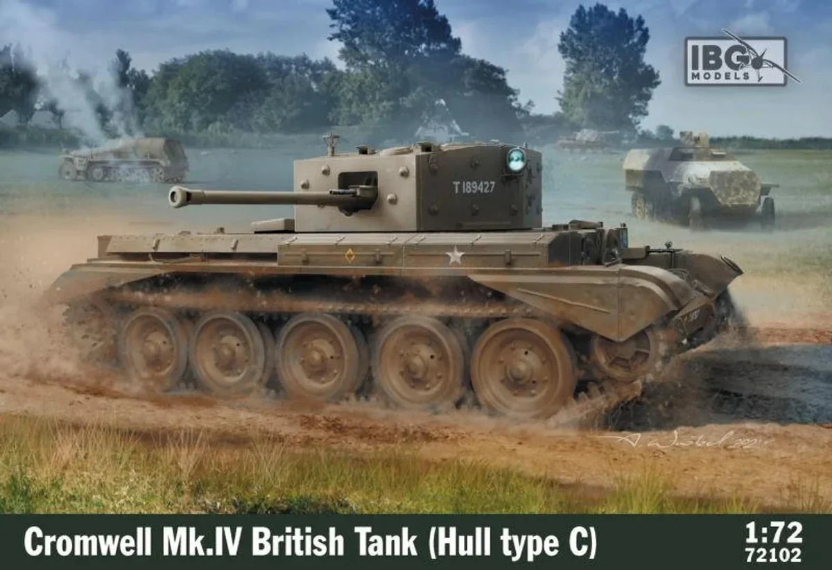 1/72 IBG Model Cromwell Mk.IV British Tank (Hull Type C) 72102 - IBG Models
