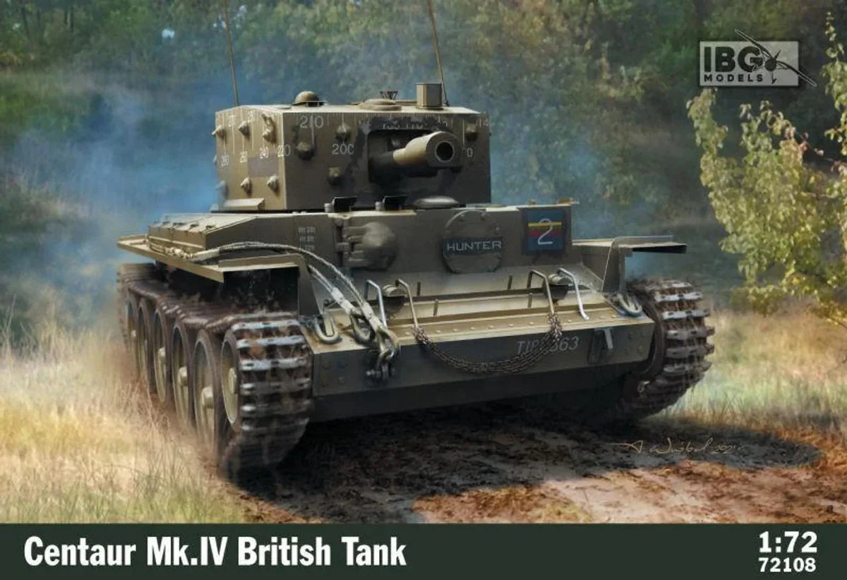 1/72 IBG Model Centaur Mk.IV British Tank 72108 - IBG Models