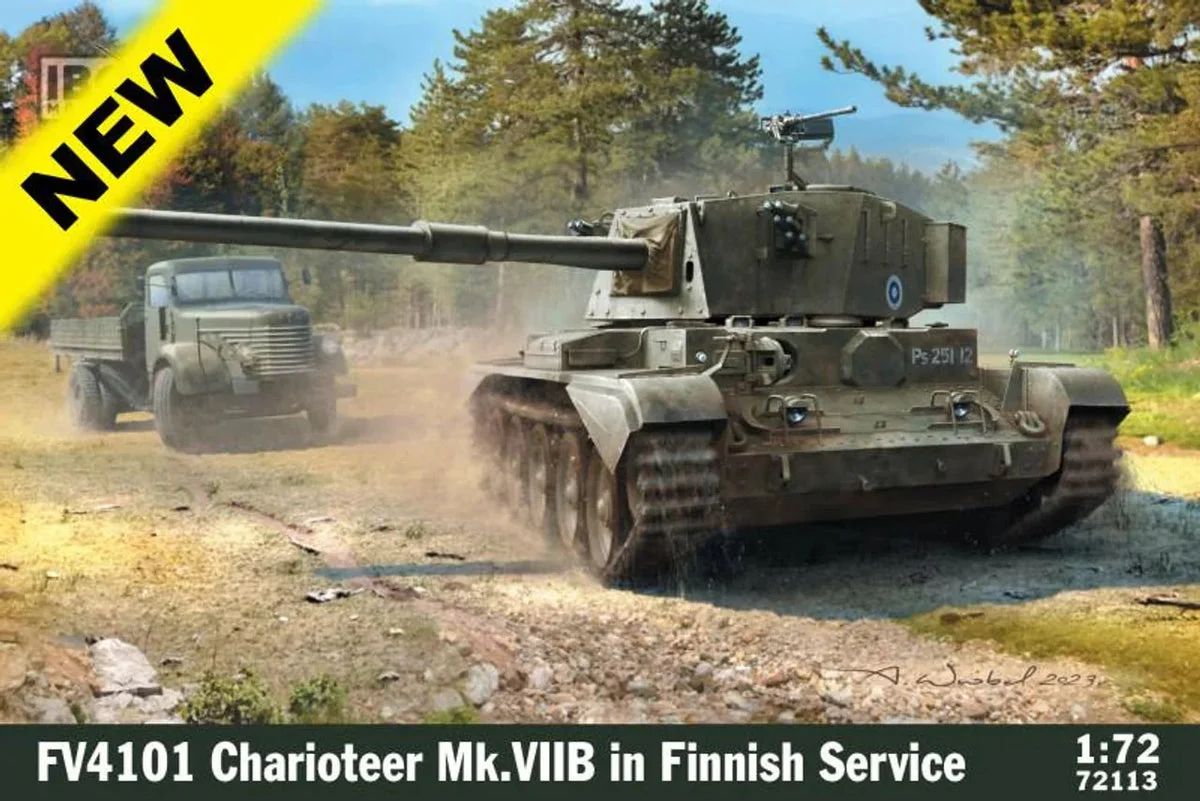 1/72 IBG Model FV4101 Charioteer Mk.VIIB Finnish Service 72113 - IBG Models