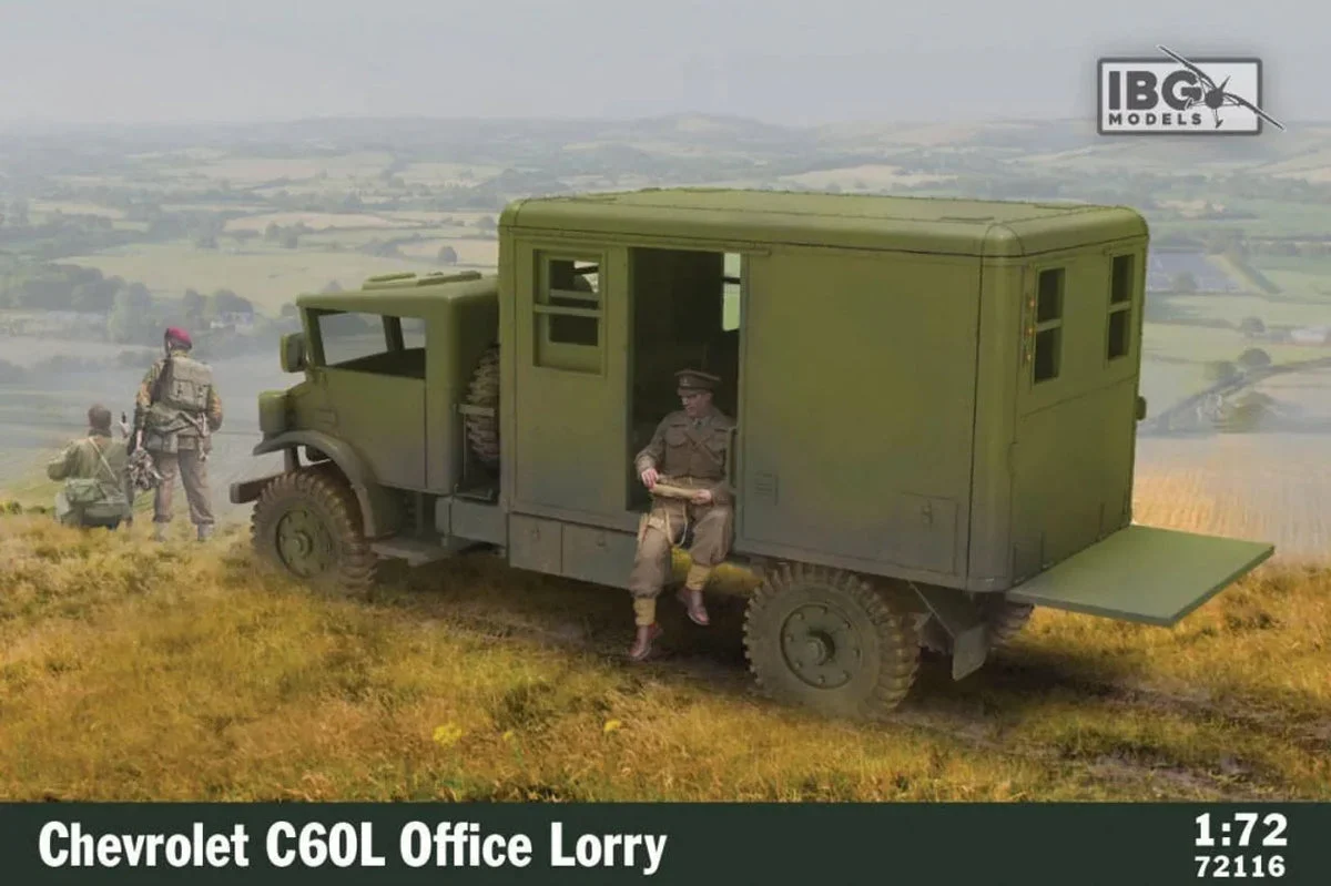 1/72 IBG Model Chevy C60L Office Lorry 72116 - IBG Models