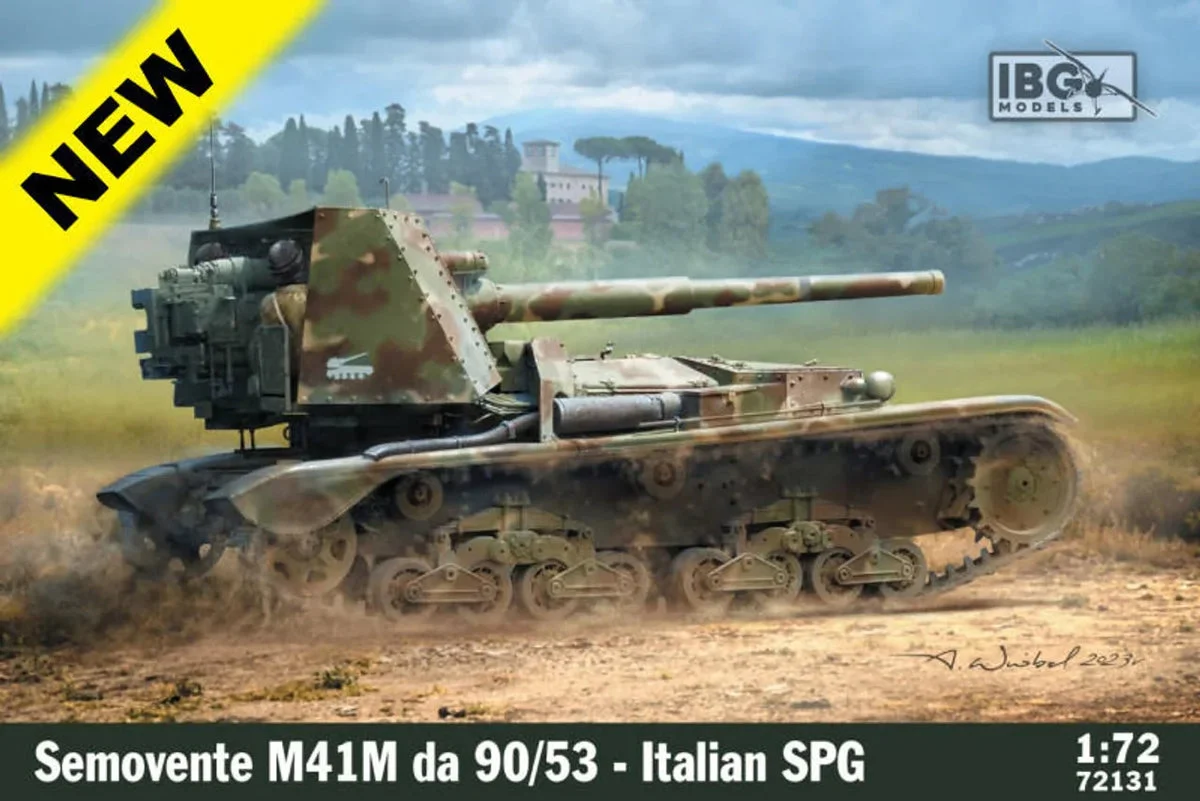 1/72 IBG Model Semovente 90/53 72131 - IBG Models