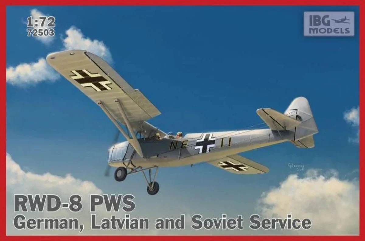1/72 IBG Model RWD8 PWS German, Latvian and Soviet Service 72503 - IBG Models