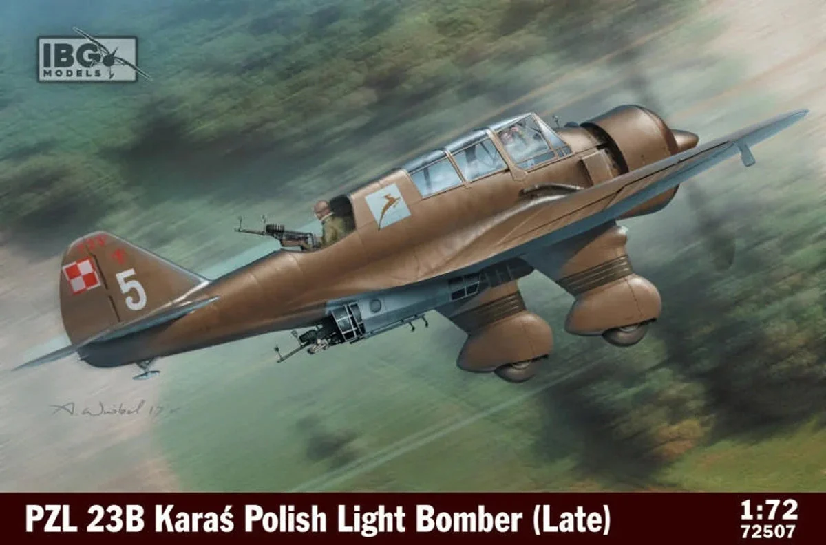 1/72 IBG Model PZL. 23B Karas Late Production 72507 - IBG Models