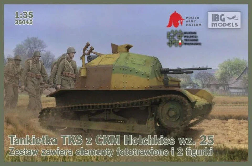 1/35 IBG Model TKS Polish Light Reconnaissance Tank 35045 - IBG Models