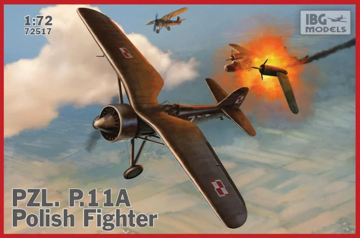 1/72 IBG Model PZL P.11A 72517 - IBG Models