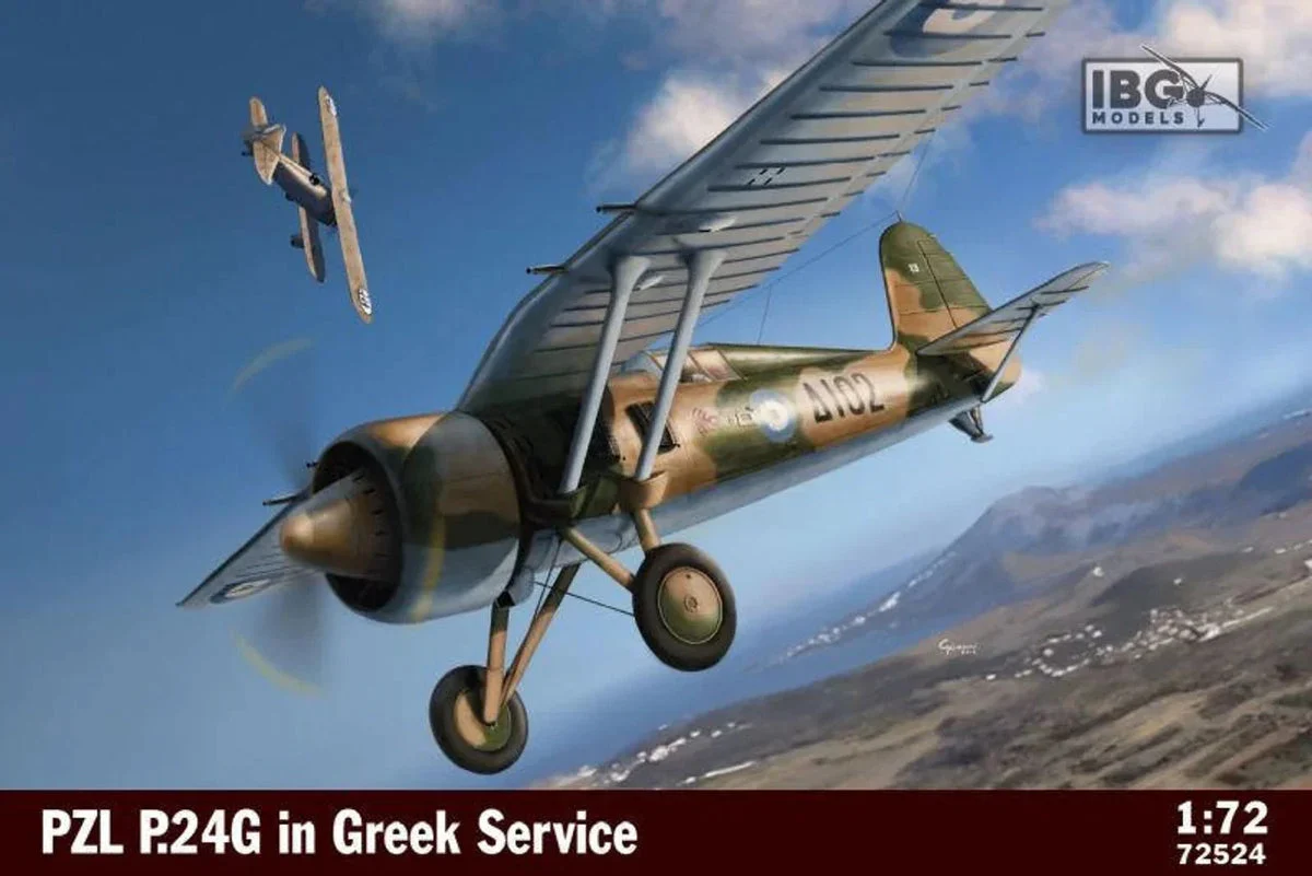 1/72 IBG Model PZL P.24g Greek Service 72524 - IBG Models
