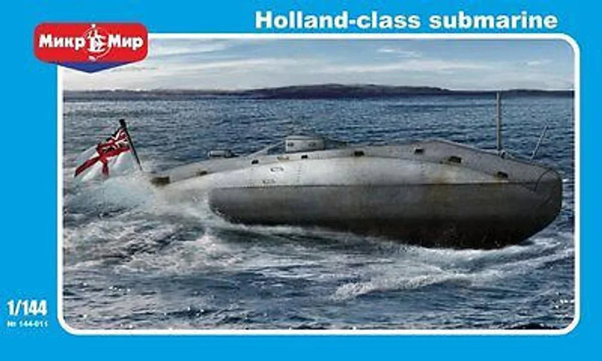 1/144 Mikro Mir HMS Holland Class Submarine 144011 - MikroMir