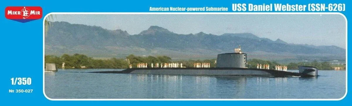 1/350 Mikro Mir SSBN Daniel Webster 350027 - MikroMir