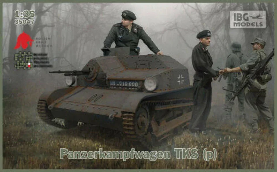1/35 IBG Model Panzerkampfwagen TKS (p) 35047 - IBG Models