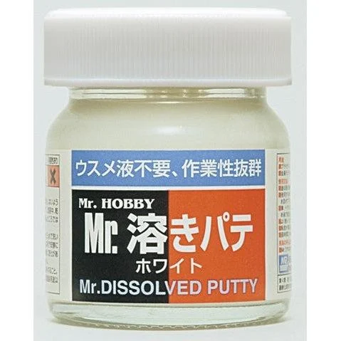 Mr Hobby Mr Dissolved Putty White 40ml Bottle