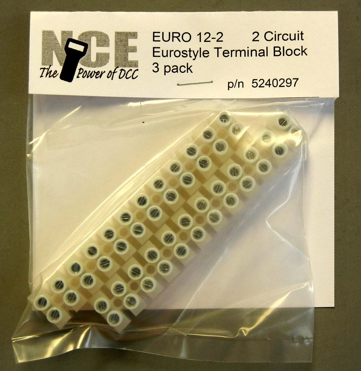 NCE 12 Circuit Euro Style Term Strip 297 - NCE Corporation