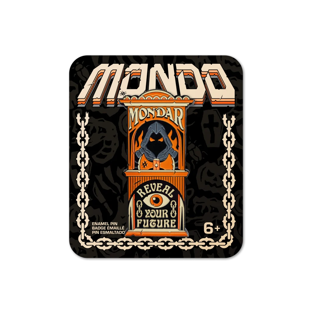 Mondo Mondar Enamel Pin - Nolan Fleming