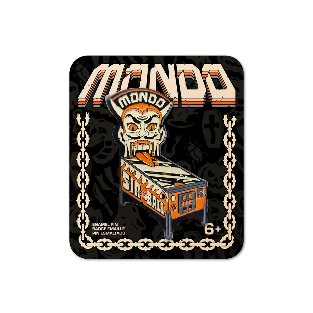 Mondo Sin-Ball Enamel Pin