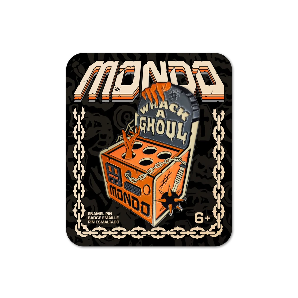 Mondo Whack A Ghoul Enamel Pin - Nolan Fleming