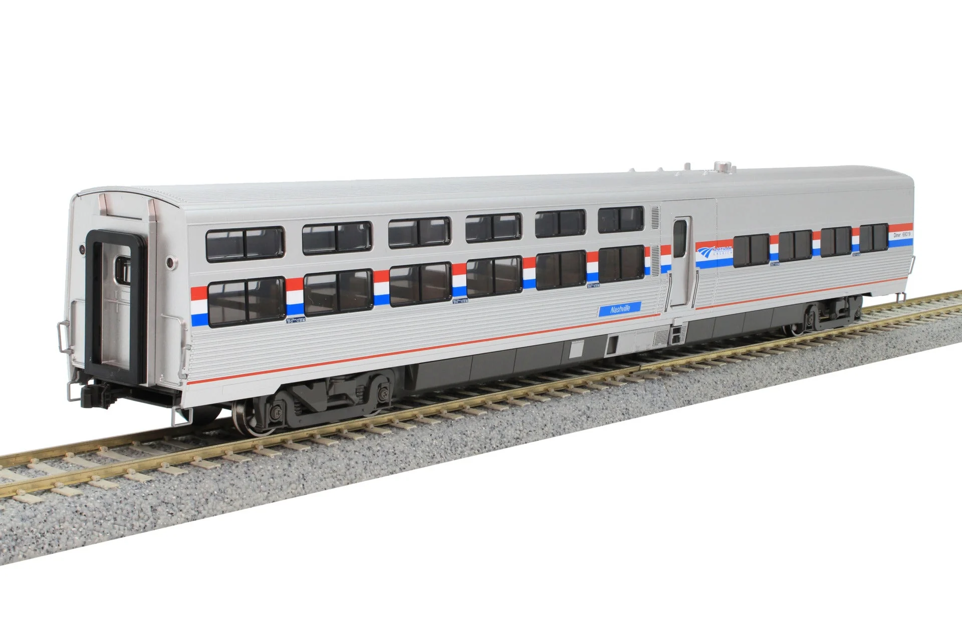 Kato HO Scale Amtrak Viewliner II Diner Phase III #68019 Nashville