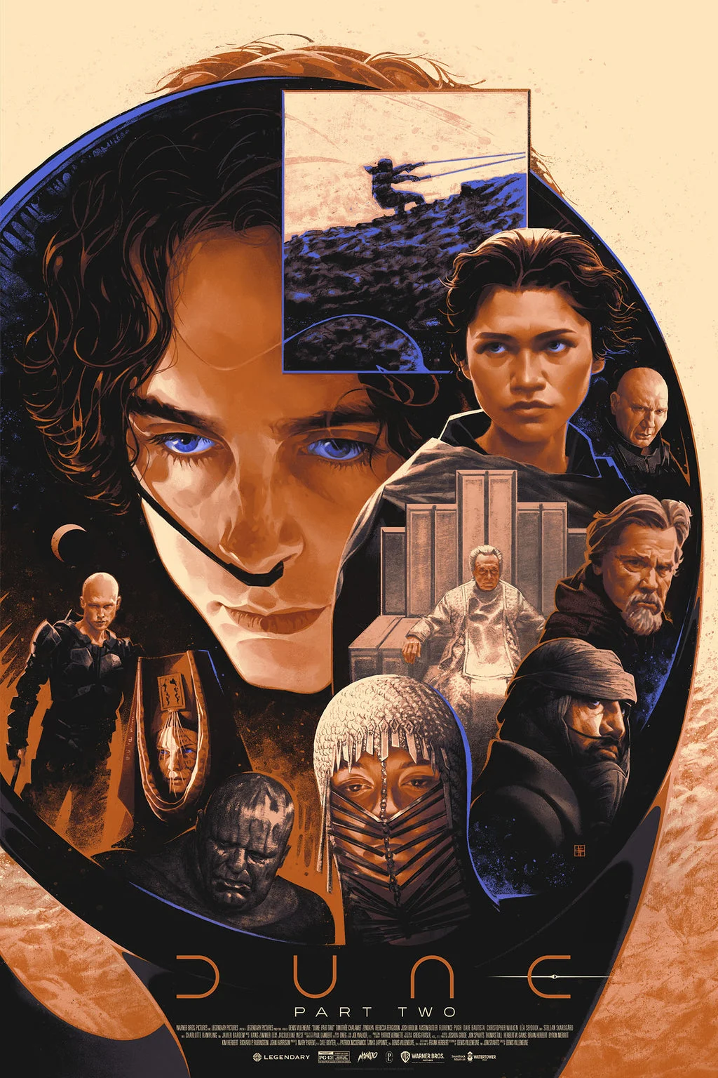 Dune: Part Two Poster - Nate Sweitzer