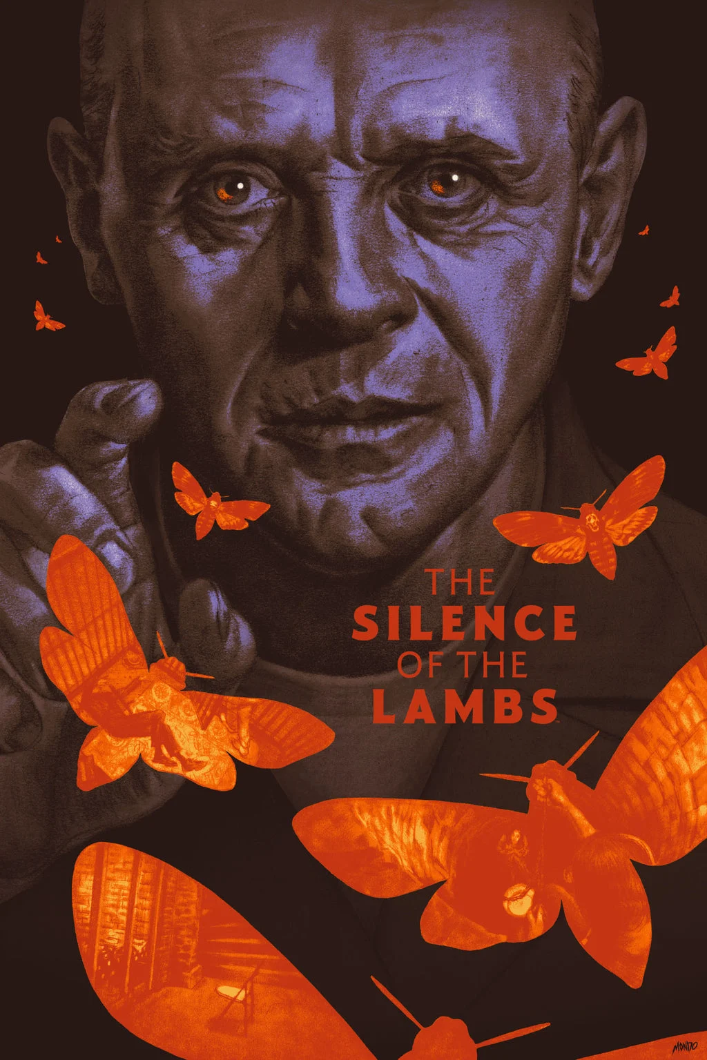 The Silence of the Lambs Poster - Nate Sweitzer