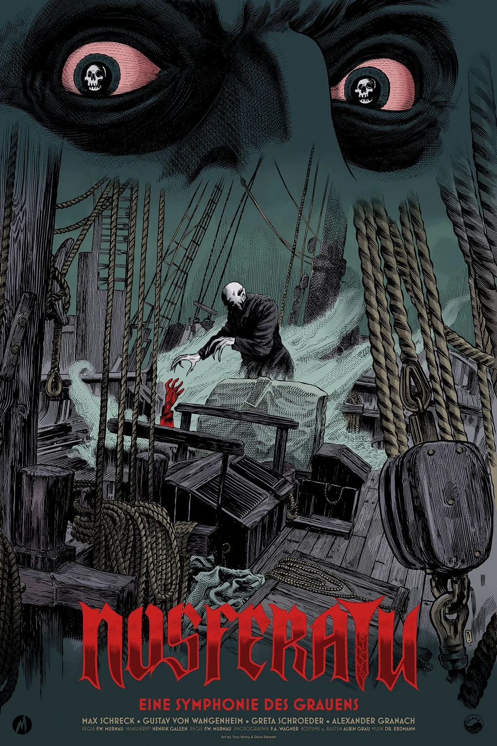 Nosferatu Poster - Troy Nixey and Dave Stewart