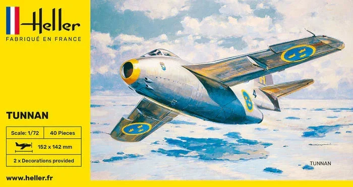 1/72 Heller SAAB J-29 TUNNAN