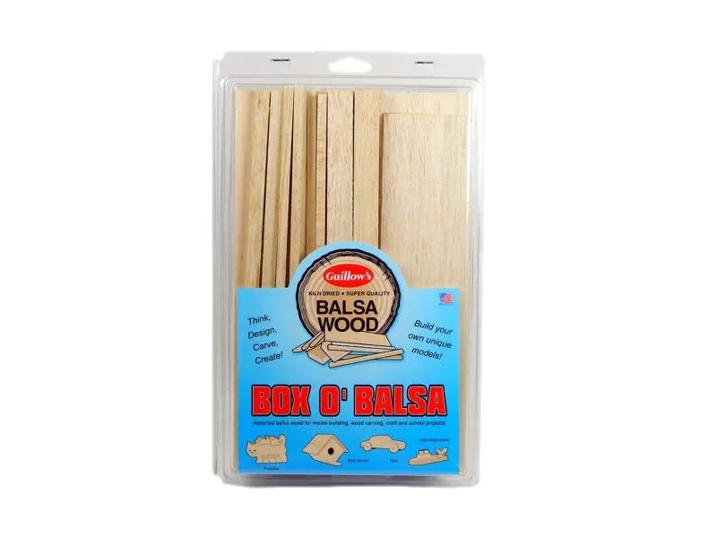 Guillows Kits Small Box O’ Balsa - Guillows Kits & Gliders
