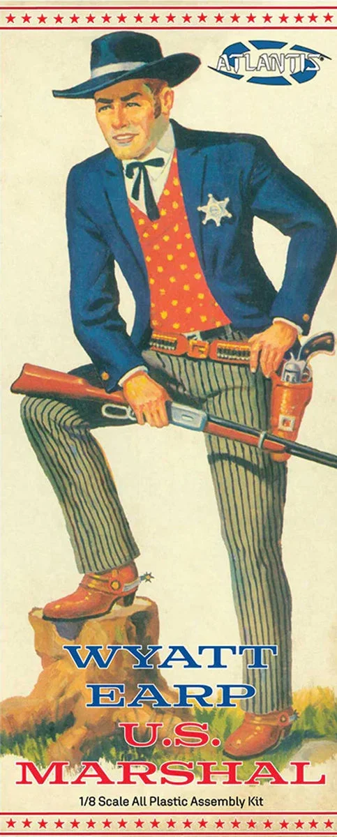 1/8 Atlantis Models U.S. Marshal Wyatt Earp - 278
