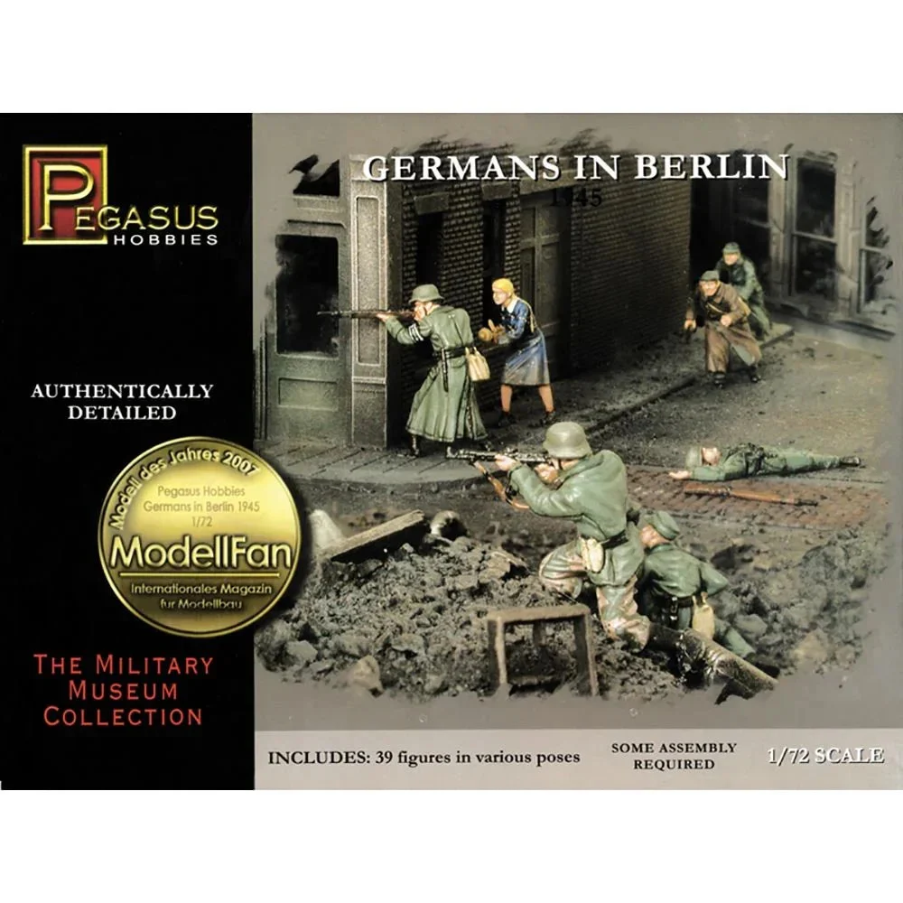 1/72 Pegasus Germans in Berlin 1945 Figures 7228