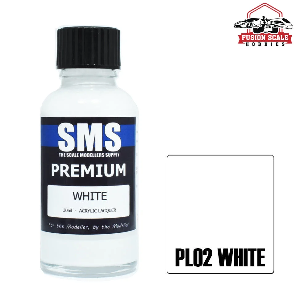 Scale Modelers Supply Premium White 30ml