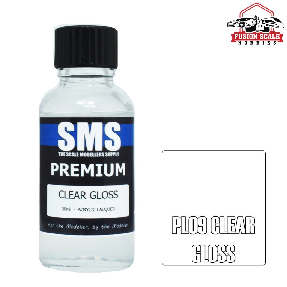Scale Modelers Supply Premium Clear Gloss 30ml