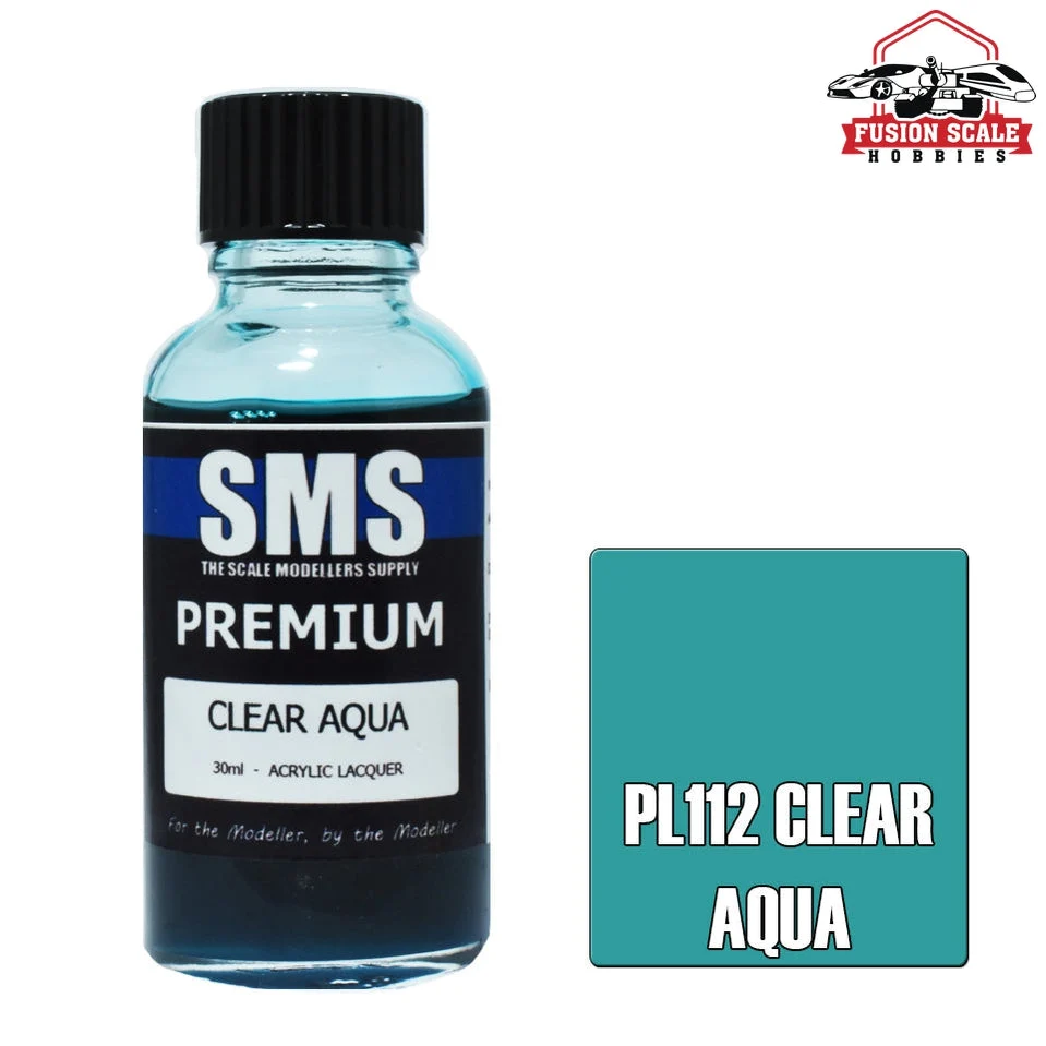Scale Modelers Supply Premium Clear Aqua 30ml