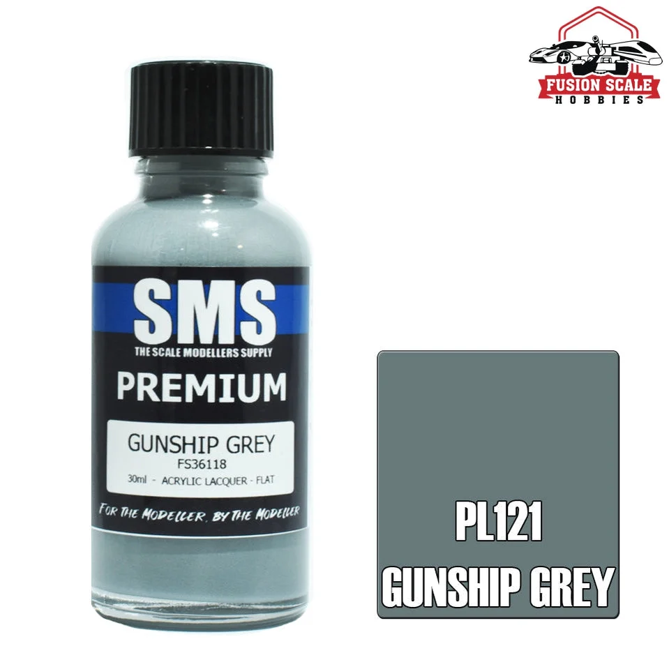 Scale Modelers Supply Premium Gunship Grey 30ml