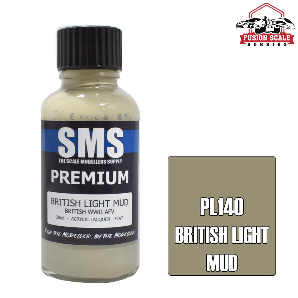 Scale Modelers Supply Premium British Light Mud 30ml