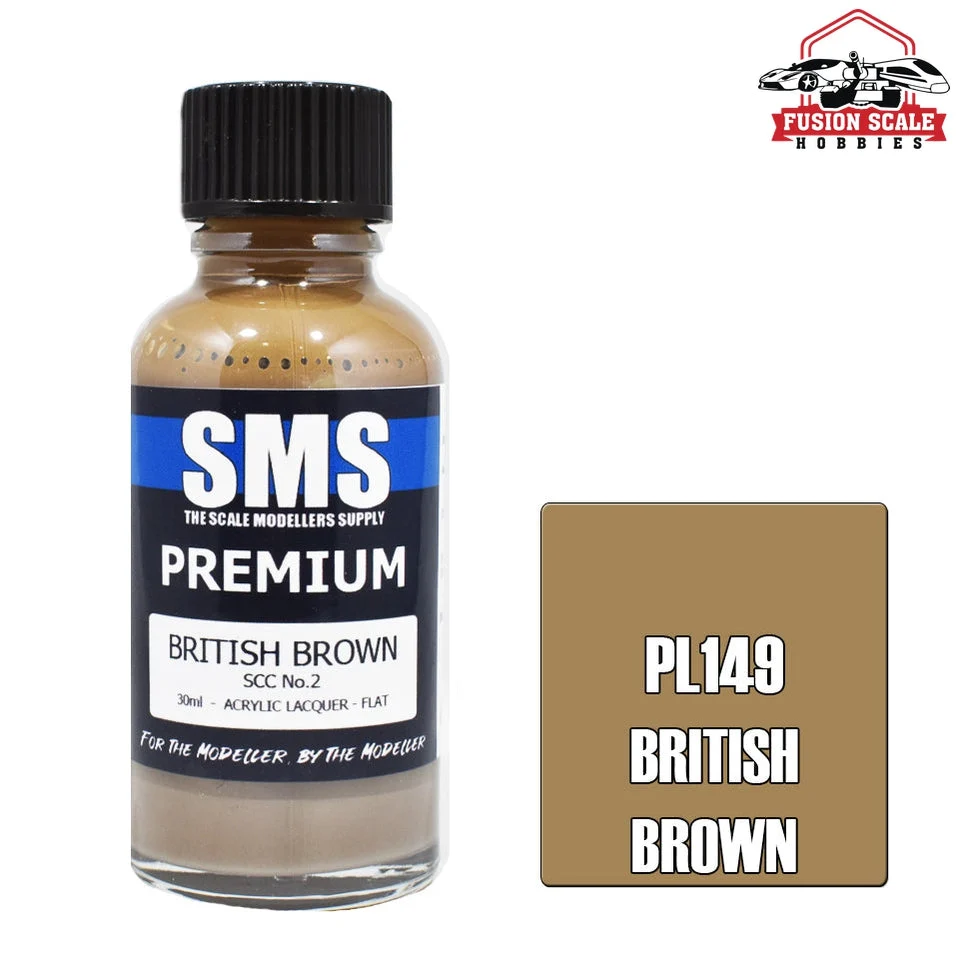 Scale Modelers Supply Premium Brown Scc No 2