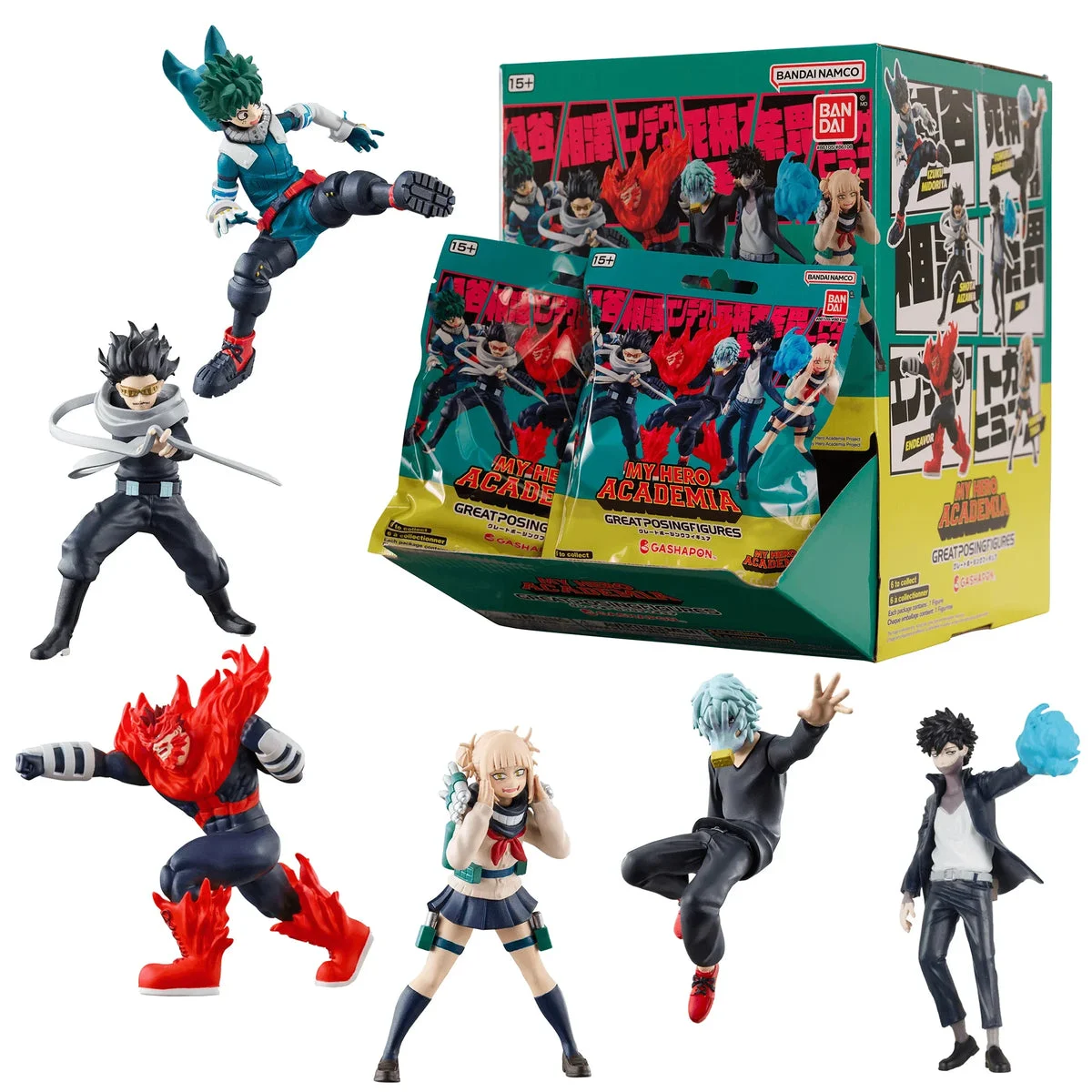 Bandai My Hero Academia GPF Blind Packs Series 2 (Box of 24) 86105B - Bandai Namco