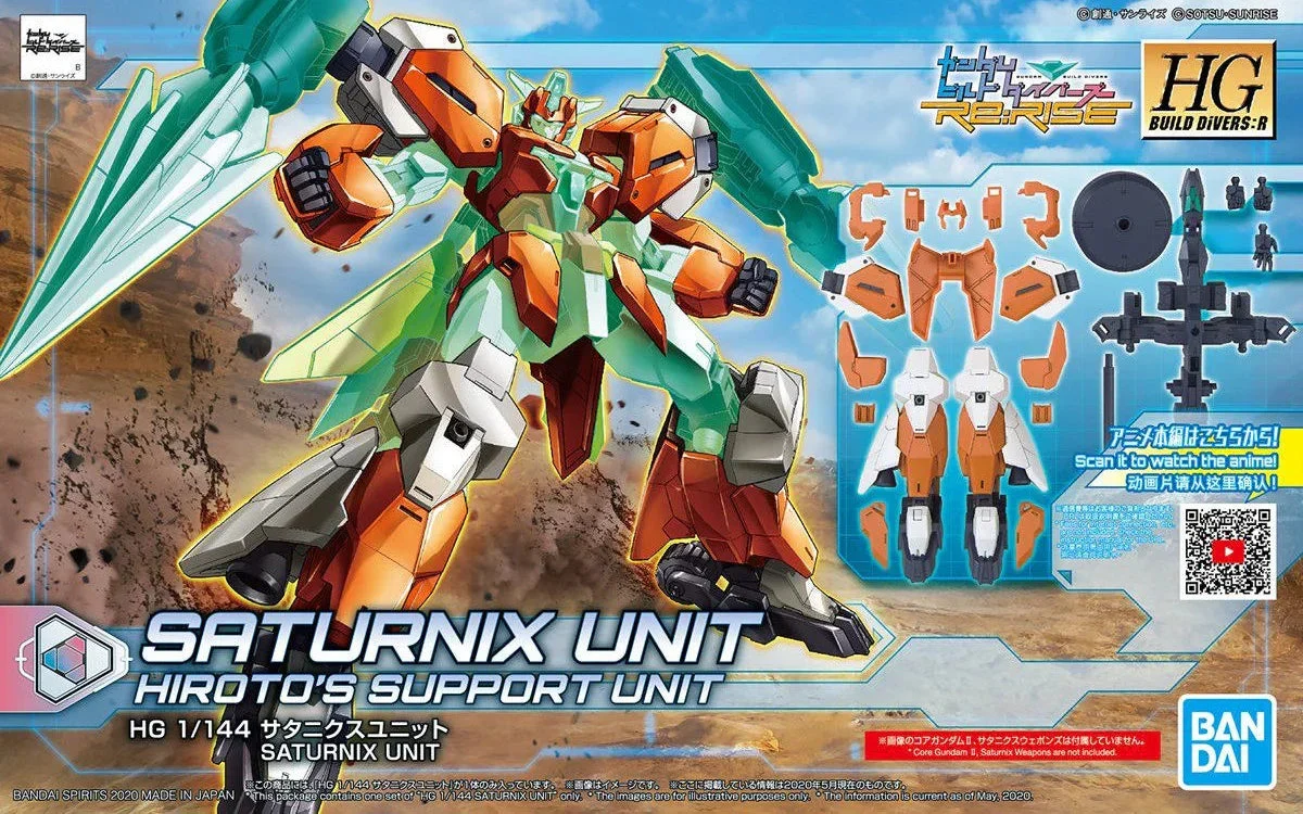 1/144 Bandai HG Build Divers:R Saturnix Unit 2509121 - Bandai Namco
