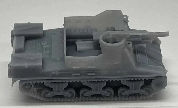 N Phoenix Precision M7 Priest Flatcar Load 30085 - Phoenix Precision Models