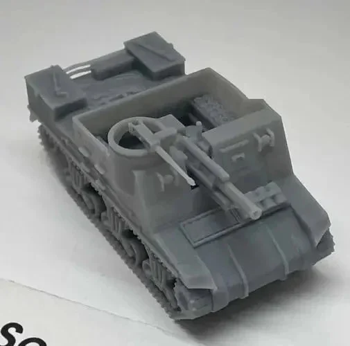 HO Phoenix Precision M7 Priest Flatcar Load 31085 - Phoenix Precision Models