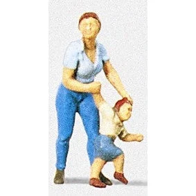 Preiser HO Mother w/Child