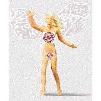 Preiser HO Nude Fairy Running