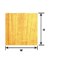 Plastruct Dollhouse Scale Oak Wood Paneling Paper Sheet 7-1/2" x 10" ( per pack)