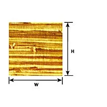 Plastruct Dollhouse Scale Elm Wood Paneling Paper Sheet 7-1/2" x 10" (1 per pack)