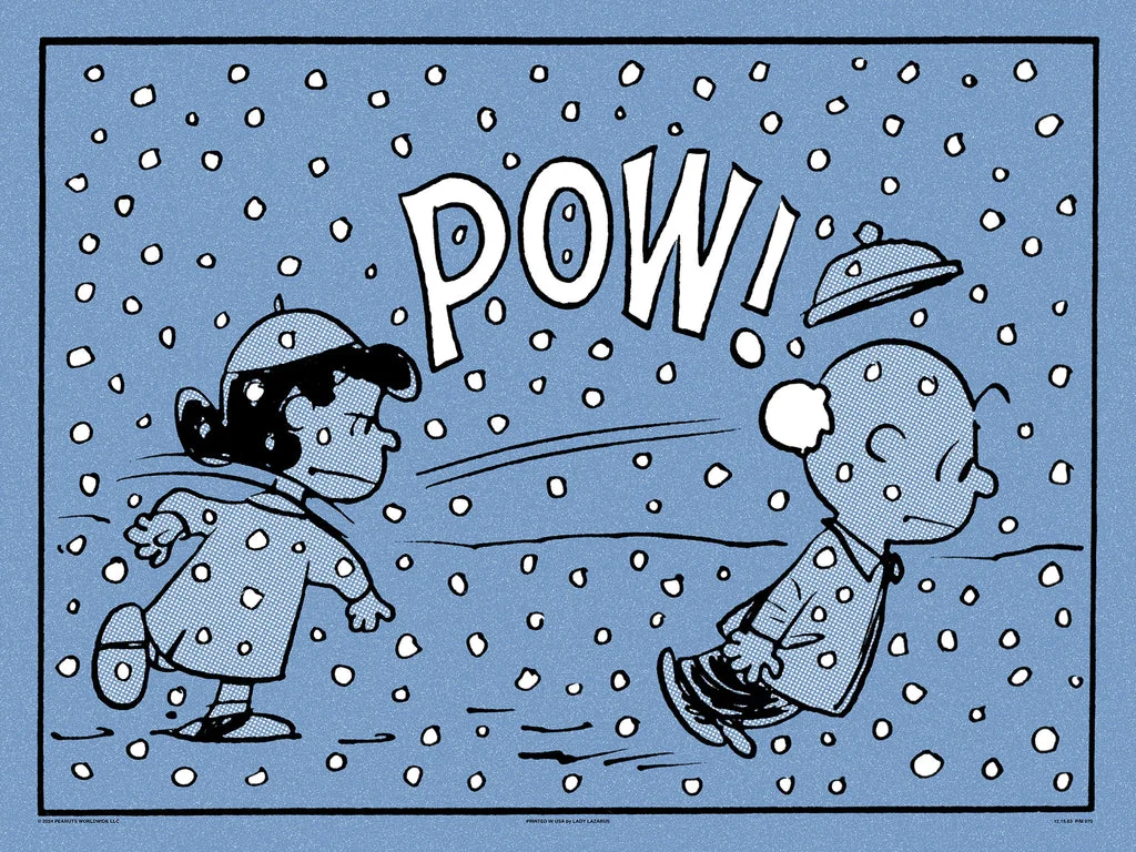 Peanuts Pow! Poster - Charles Schulz