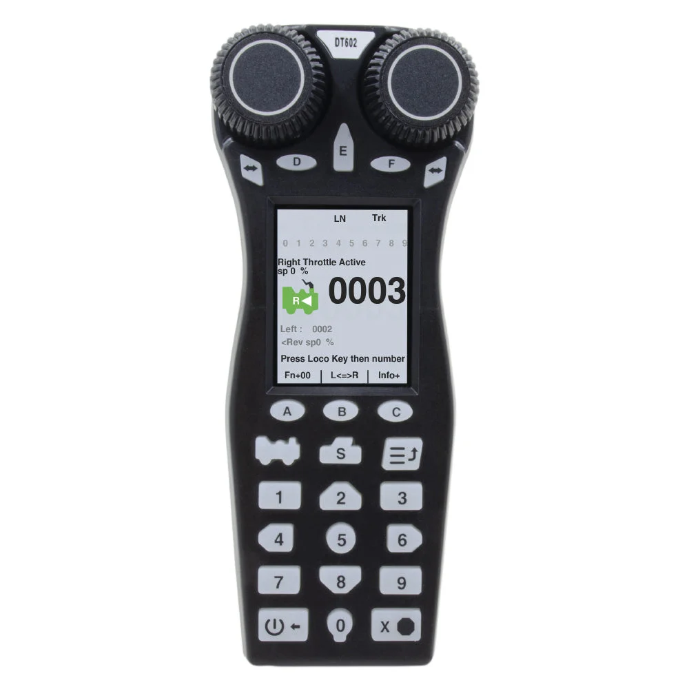 Digitrax DT602 Wired Advanced DCC Throttle
