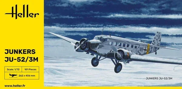 1/72 Heller Junkers JU-52/3M