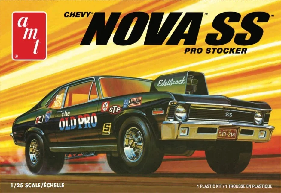 1/25 AMT 1972 Chevy Nova SS 'Old Pro' 2T 1142
