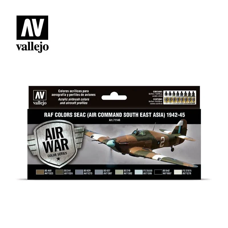 Vallejo 1942-1945 RAF colors SEAC (Air Command South East Asia) - 71146
